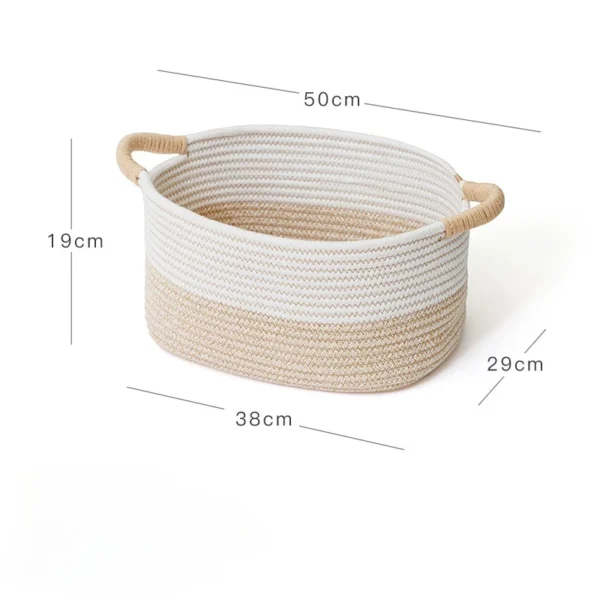 Cotton Rope Storage Basket