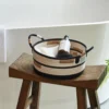 Handwoven Cotton Rope Storage Basket Set