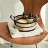 Handwoven Cotton Rope Storage Basket Set