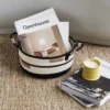 Handwoven Cotton Rope Storage Basket Set