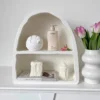 sg-11134201-22120-650kgpnifzkvfa Nordic Arched Wall Cabinet Shelf