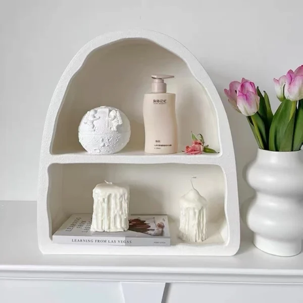 sg-11134201-22120-650kgpnifzkvfa Nordic Arched Wall Cabinet Shelf