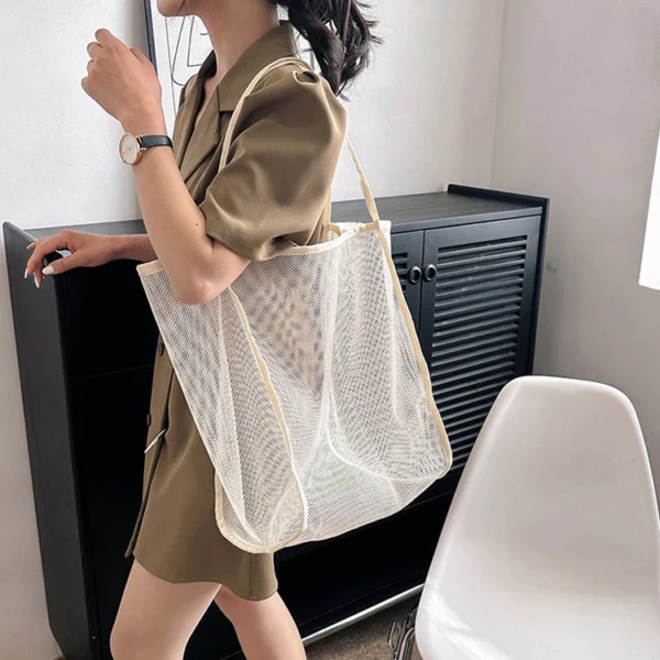 sg-11134201-7rdvt-md488rmr35n2b1 Mesh Shopping Storage Bag