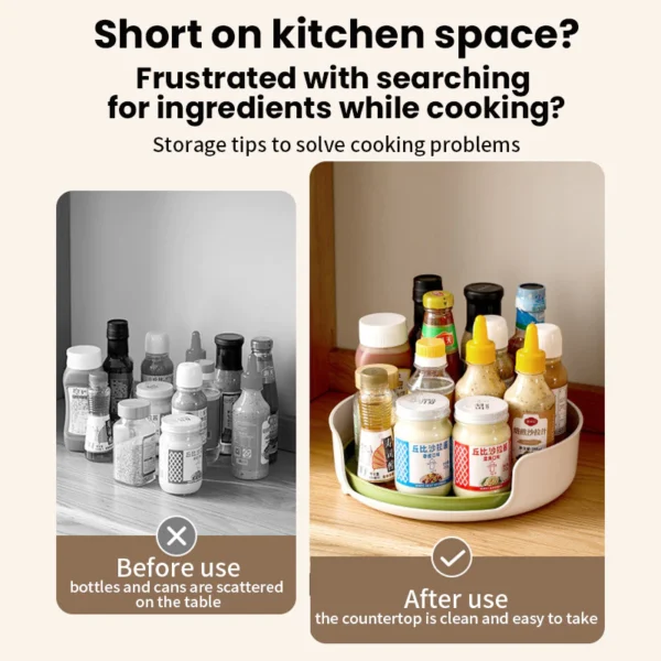 360° Rotating Spice Rack
