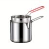 Deep Fryer Pot with Basket Stainless Steel Frying Set