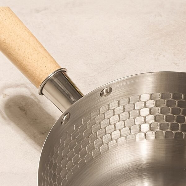 4094d8c2-dfa9-4e52-ad53-85db80304567.jpg 20cm Non-Stick Japanese Saucepan with Wooden Handle