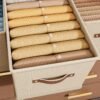 5e619134-7ad3-4d63-96c2-2d87fbbdd945.jpg 1pc Modern Oxford Fabric Storage Box with Upgraded Leather Handle media 35.99 x 18.01 x 16.99 cm