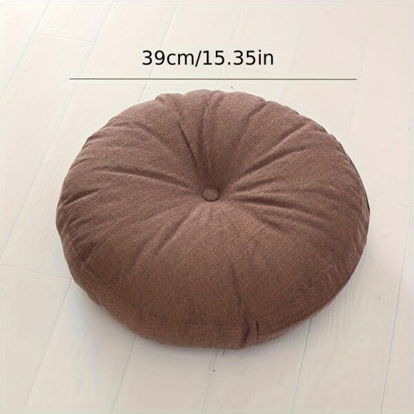 Japanese-Style Floor Cushions, Beautifully Crafted Round Pillows Random colour