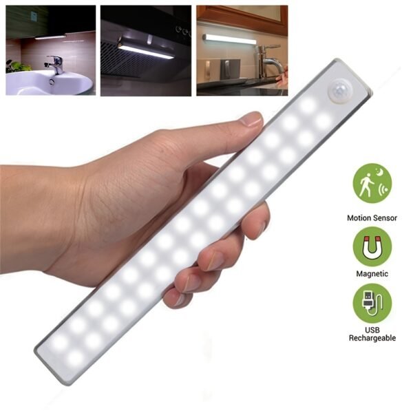 LED Motion Sensor Cabinet Light – 12LED Warm White Stage Lighting
