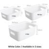 Thickened Hard Multipurpose Plastic Storage Organizer Basket Box