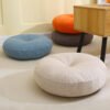 Japanese-Style Floor Cushions, Beautifully Crafted Round Pillows Random colour