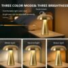 1pc Mushroom Top Table Lamp,